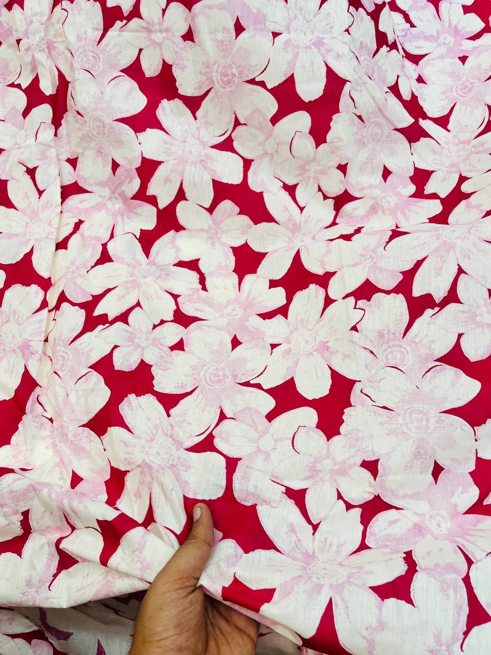 Most Premium Pure Cotton 80*80 Fabric With Digital PRINTED (Big WIDTH!!)