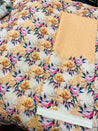 Premium Pure Cotton Hakuba Chikankari Suit Set