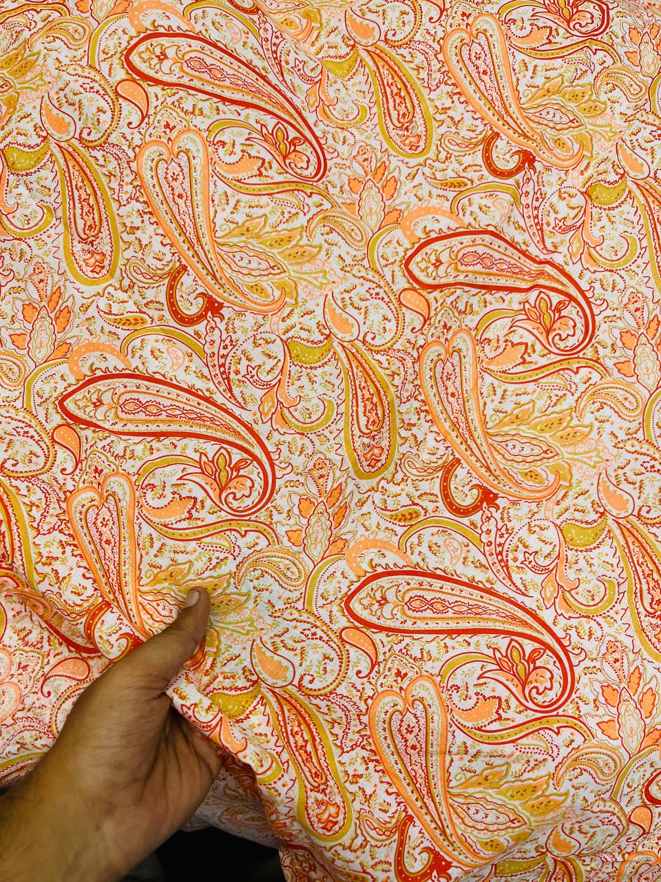 Most Premium Pure Cotton 80*80 Fabric With Digital PRINTED (Big WIDTH!!)