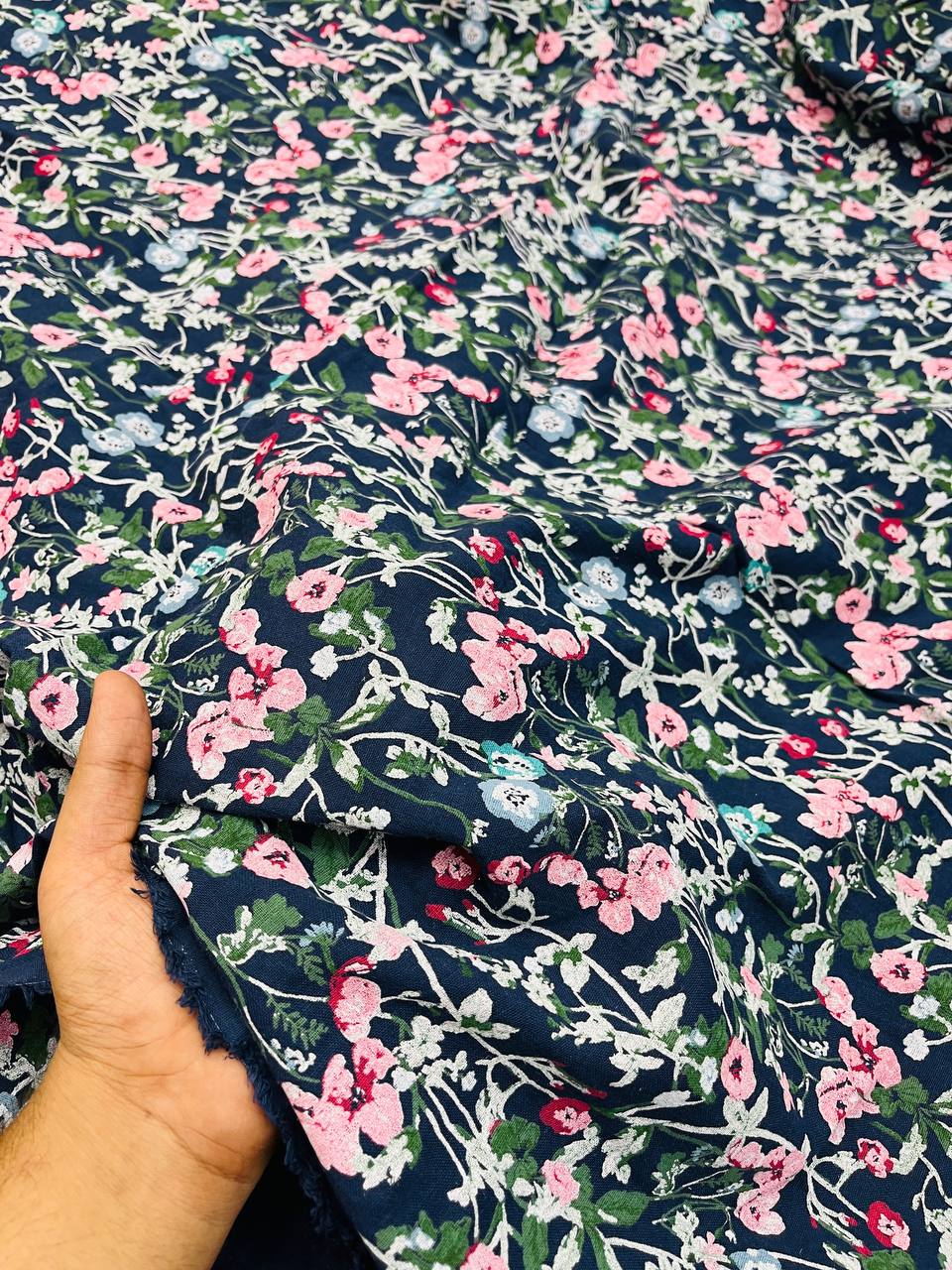 Most Premium PRINTED Double Cloth Cotton FABRIC (Big WIDTH!!)