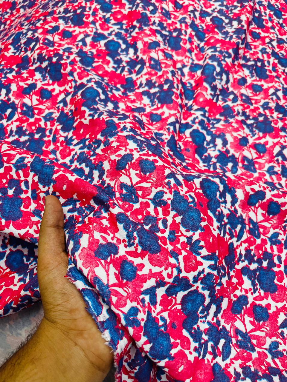 Most Premium PRINTED Double Cloth Cotton FABRIC (Big WIDTH!!)