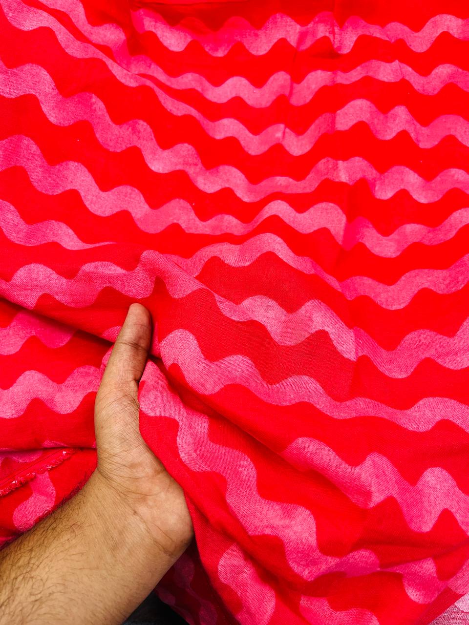 Most Premium PRINTED Double Cloth Cotton FABRIC (Big WIDTH!!)