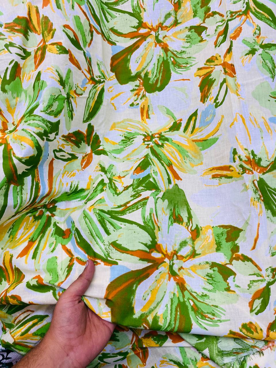 Most Premium Pure Cotton 80*80 Fabric With Digital PRINTED (Big WIDTH!!)