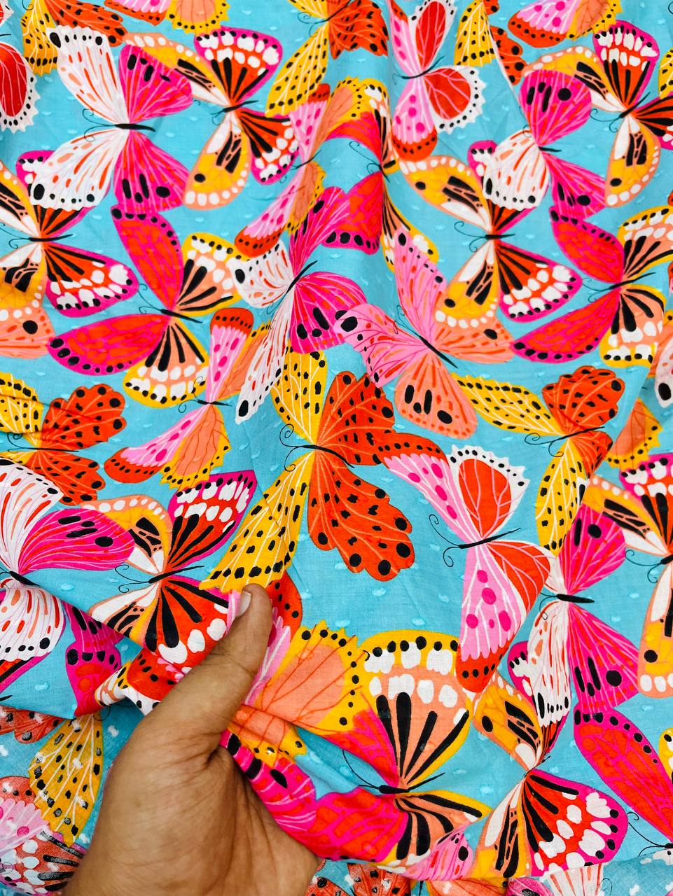 Most Premium Pure Dobby Cotton 80*80 PRINTED FABRIC (Big WIDTH!!)