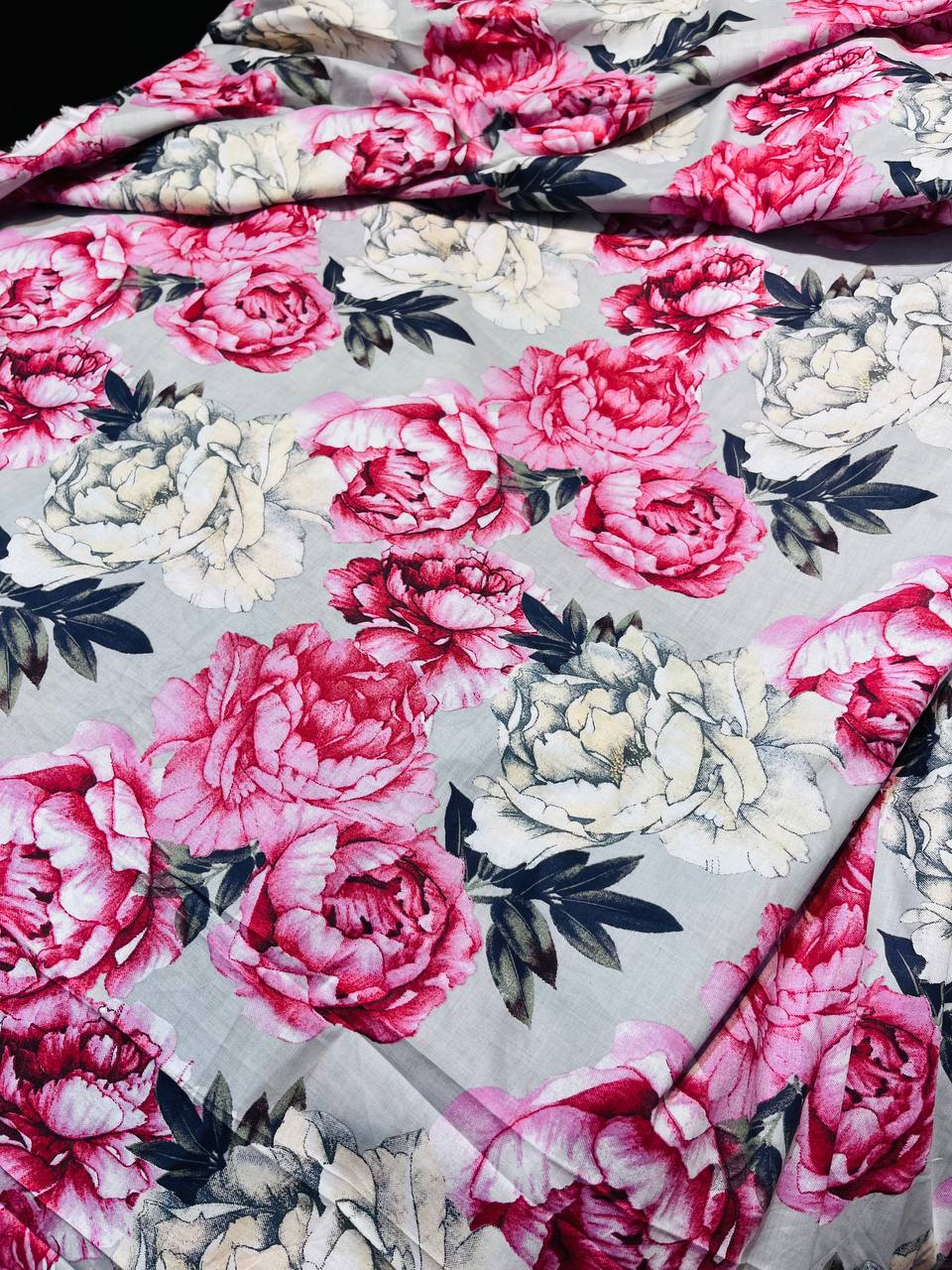 Most Premium Pure Cotton 80*80 Fabric With Digital PRINTED (Big WIDTH!!)