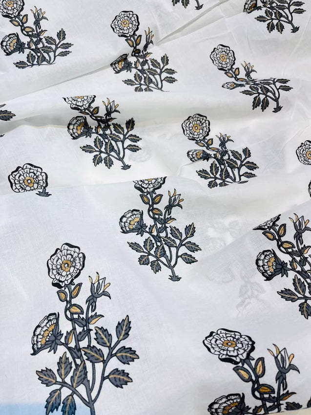 Most Premium Pure Cotton 80*80 Fabric With Digital PRINTED (Big WIDTH!!)