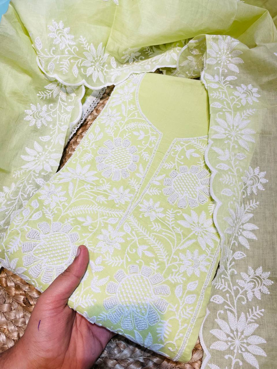 Pure Premium Cotton 80*80 Suit (Complete Suit Set With Dupatta)