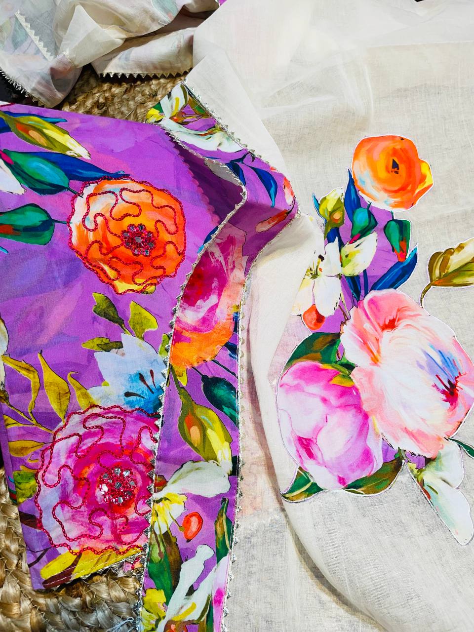 Pure Premium Modal Cotton Suit (Complete Suit Set With Dupatta)