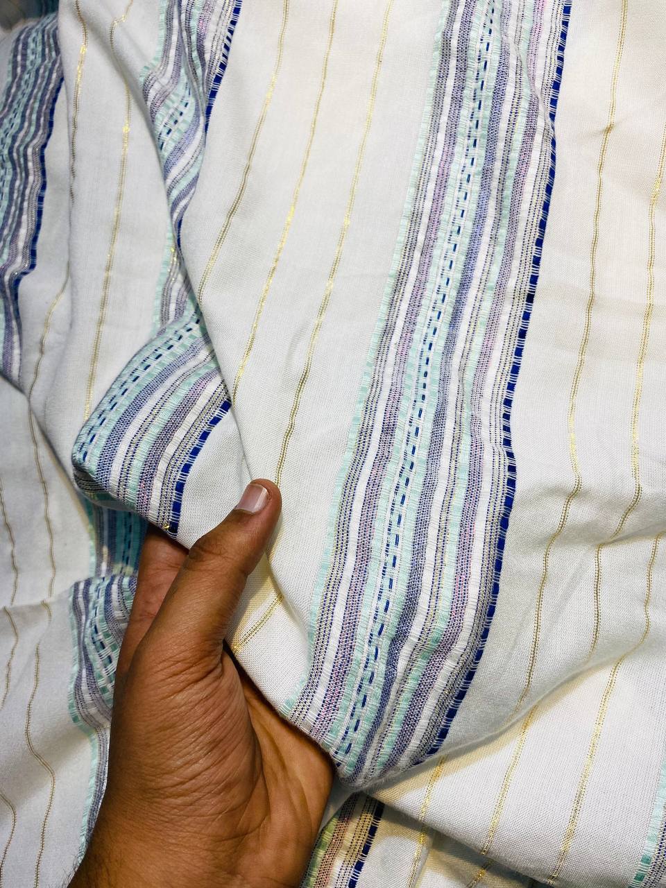 Most Premium Pure LINEN Cotton With Fine Weaving FABRIC (Big WIDTH!!)