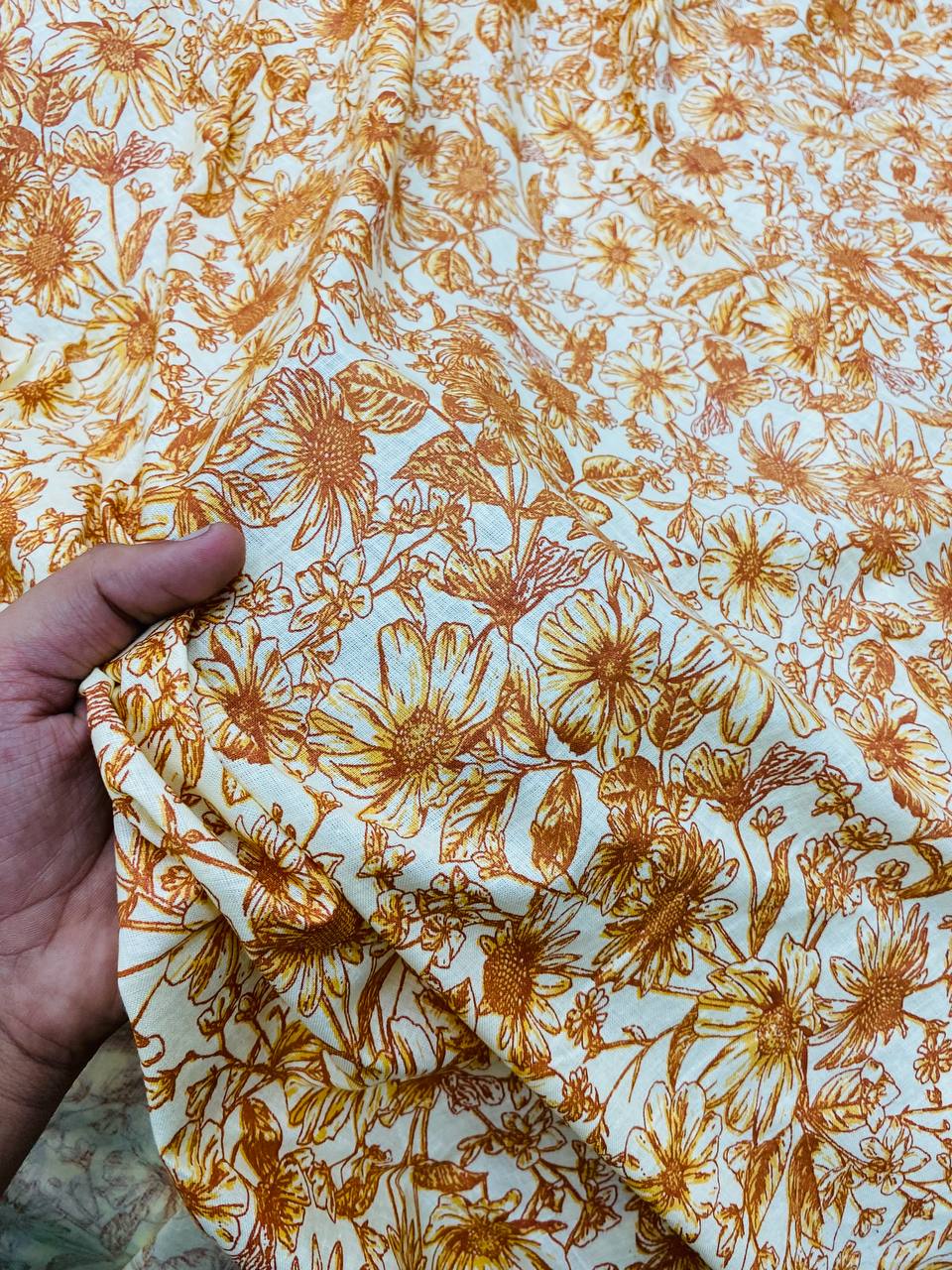 (2.5 Meter Cut SIZE) Most Premium Pure Cotton 80*80 Fabric With Digital PRINTED