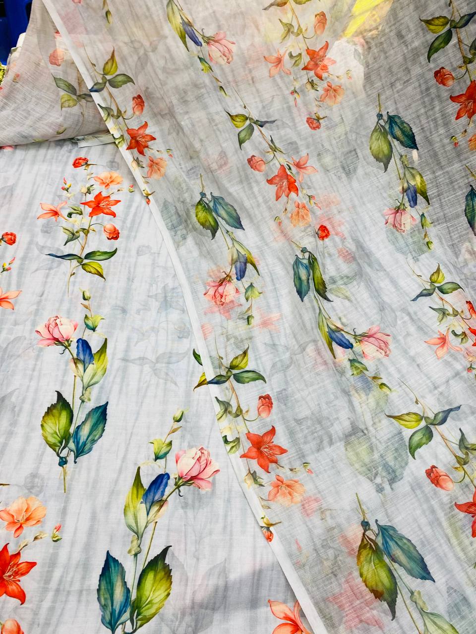 Pure Premium LINEN Cotton Suit (Shirt With Dupatta)