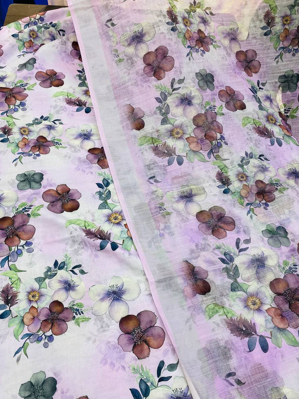 Pure Premium LINEN Cotton Suit (Shirt With Dupatta)