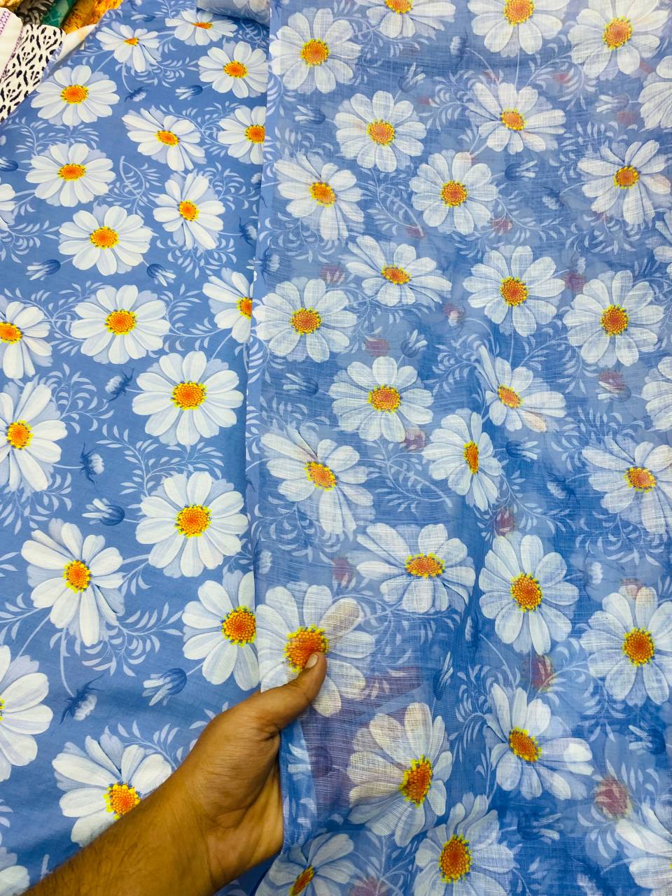 Pure Premium LINEN Cotton Suit (Shirt With Dupatta)