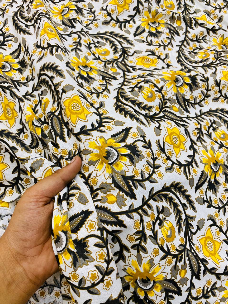 Most Premium Pure Cotton 80*80 Fabric With Digital PRINTED (Big WIDTH!!)