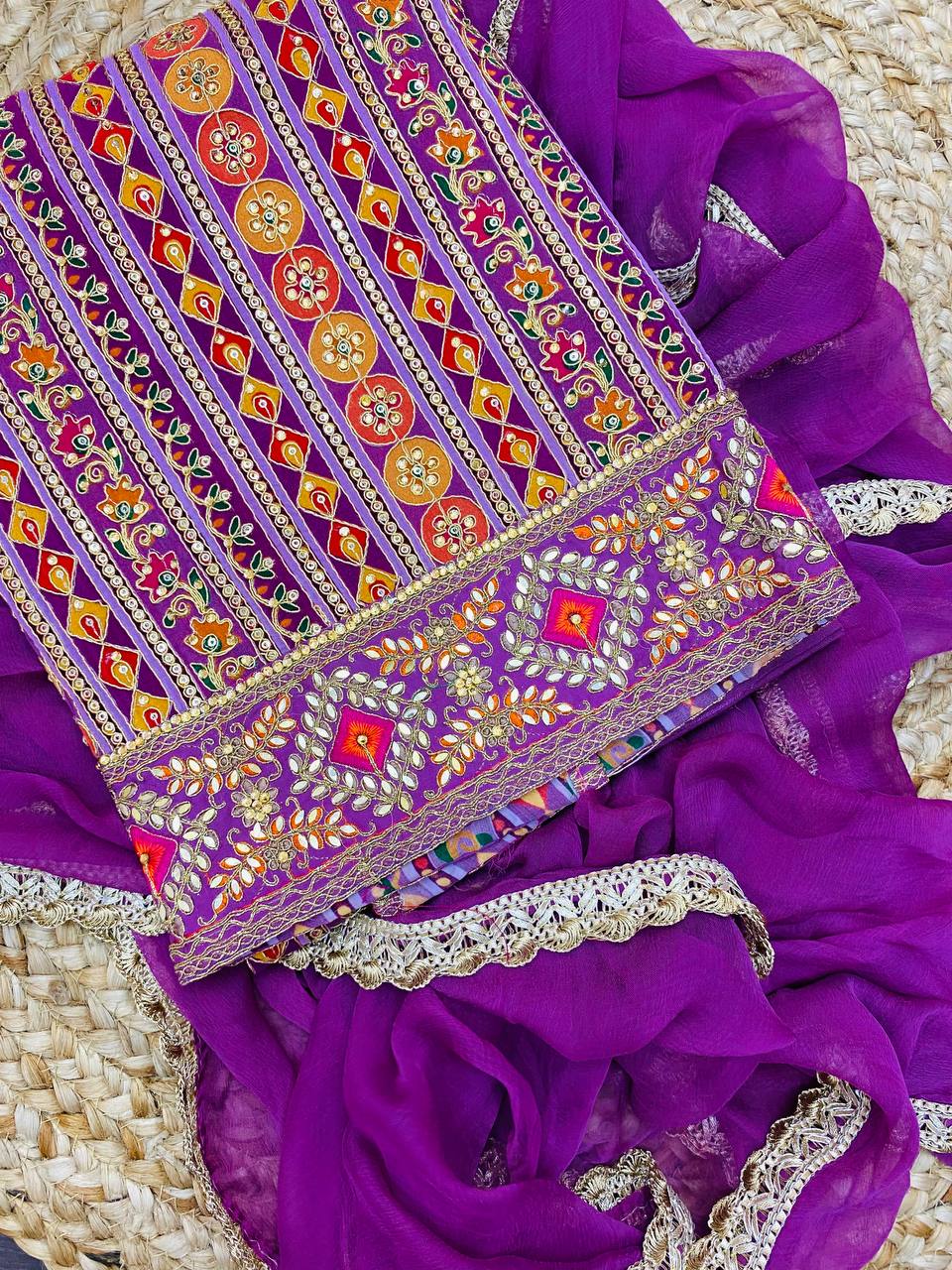 (SALE Prices) Premium Pure Suits (Complete Suit Set With Dupatta)