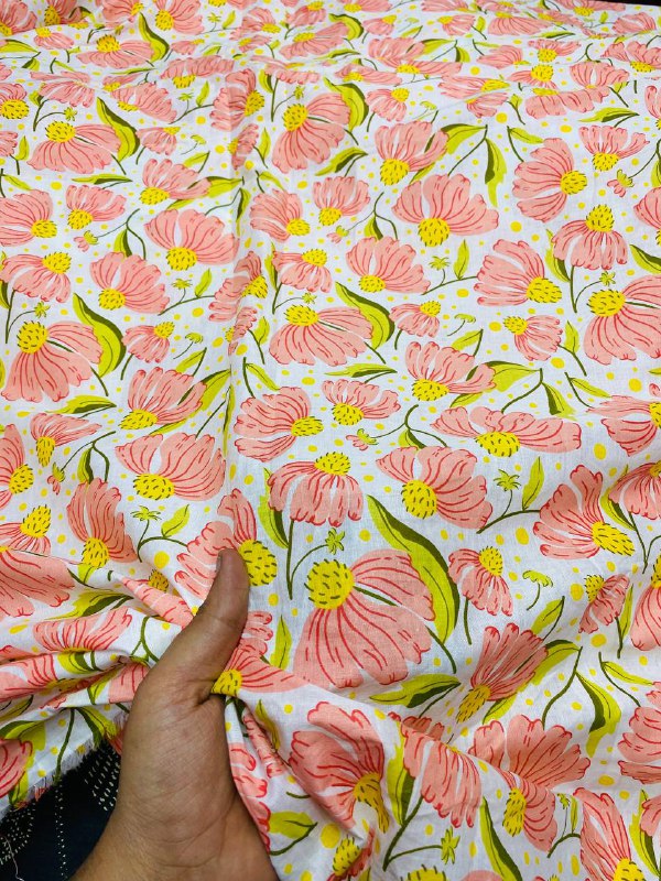 Most Premium Pure Cotton 80*80 Fabric With Digital PRINTED (Big WIDTH!!)