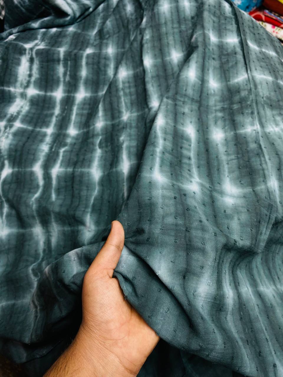 Most Premium Pure Cotton Fine Thread Weaving Tie& DYE Cotton FABRIC (Big WIDTH!!)