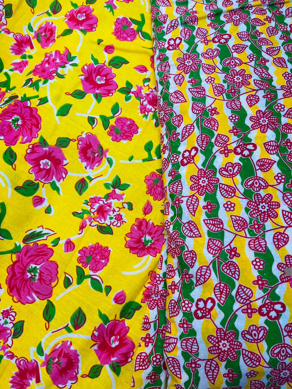 Premium Pure Cotton PRINTED Suits (Top With Bottom)