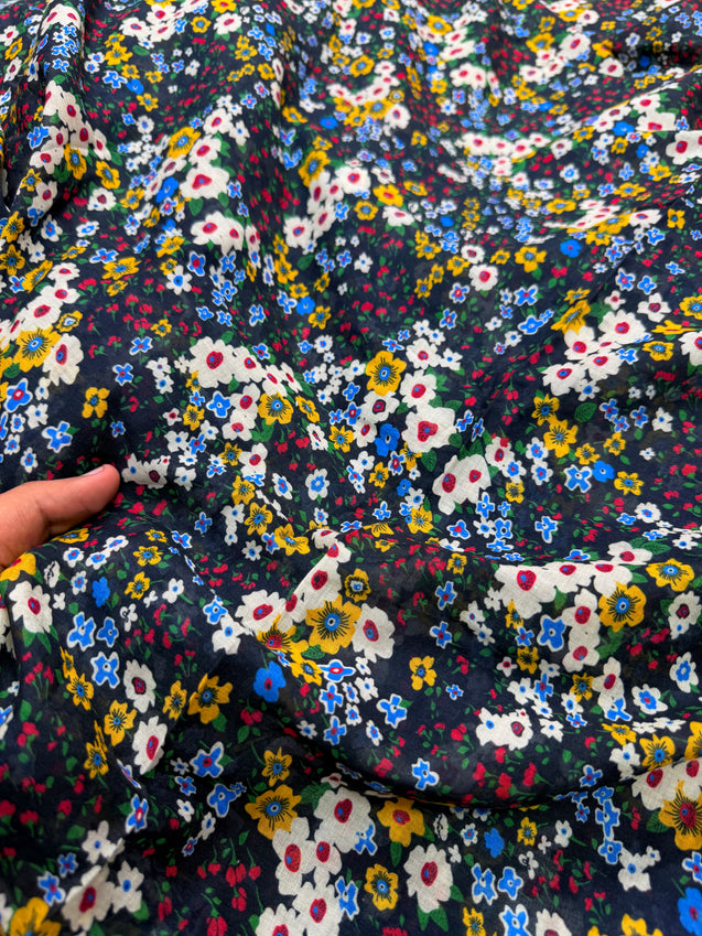 Most Premium Pure Mul Cotton Printed Fabric (Big WIDTH!!)
