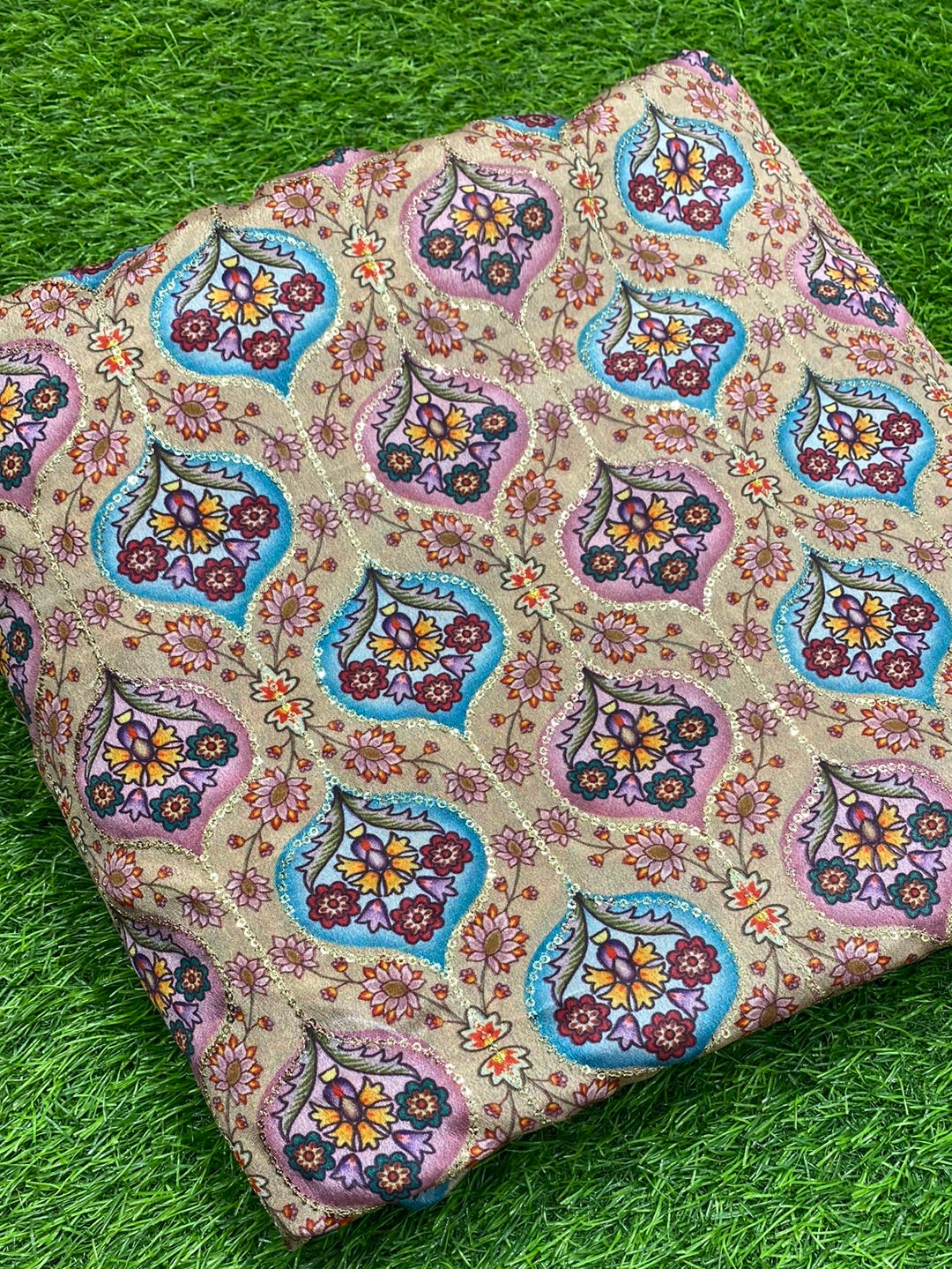 Premium Pure Quality Of CHINON CHIFFON With Fine Zari & Position