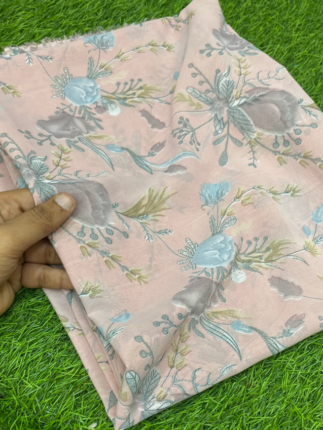PREMIUM PURE FABRIC On SALE Cut Size Of 2 Meter