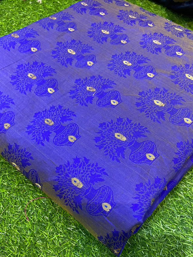 BANARASI BROCADE FABRIC On SALE Cut Size Of 6 Meter