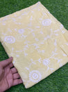 PREMIUM EMBROIDERED COTTON Fabric On SALE Cut Size Of. 1.40 Meter