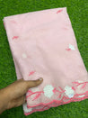 PREMIUM EMBROIDERED COTTON Fabric On SALE Cut Size Of. 1.75 Meter