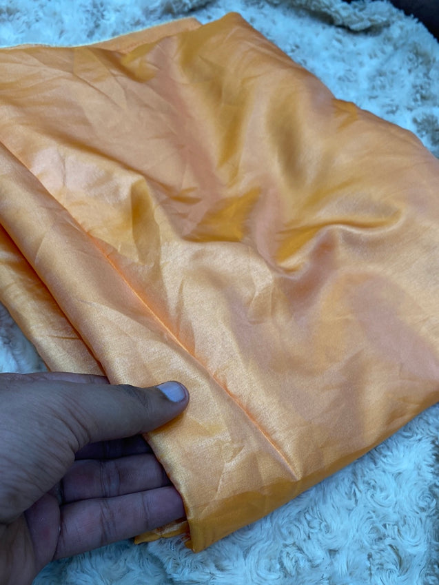 Premium Double Tone Mastani Silk Fabric On SALE Cut Size Of. 3.50 Meter