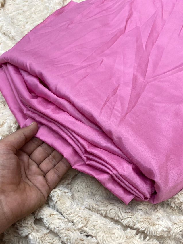Premium Natural French Crepe Plain Fabric On SALE Cut Size Of. 5.75 Meter