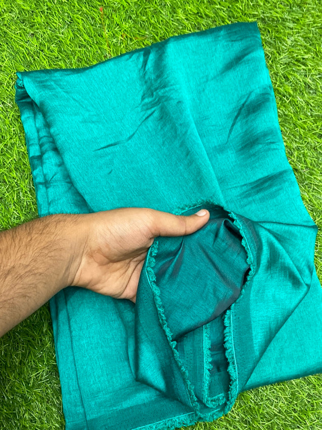 Premium Double Tone Silk Fabric On SALE Cut Size Of. 1.50 Meter
