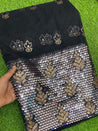 PREMIUM EMBROIDERED Fabric On SALE Cut Size Of. 5 Meter