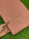 PREMIUM EMBROIDERED Fabric On SALE Cut Size Of. 2.75 Meter