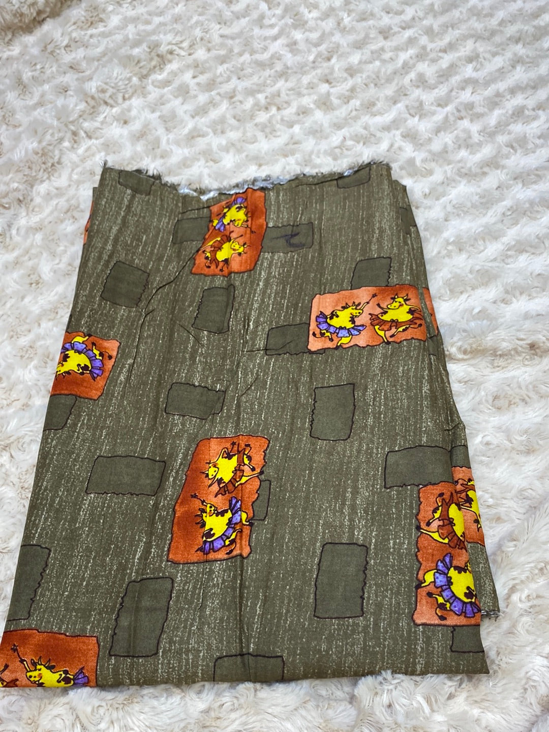 PRINTED Fabric On SALE Cut Size Of. 2  Meter