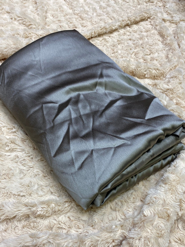 Premium Plain Japanese Satin Fabric On SALE Cut Size Of. 3.50 Meter