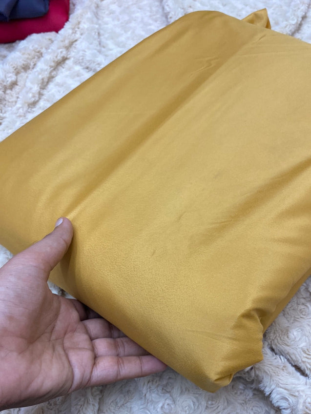 Premium Natural French Crepe Plain Fabric On SALE Cut Size Of. 7.40 Meter