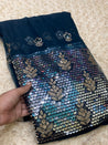 PREMIUM EMBROIDERED NET Fabric On SALE Cut Size Of. 4.50 Meter