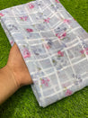 PREMIUM EMBROIDERED COTTON Fabric On SALE Cut Size Of. 1 Meter