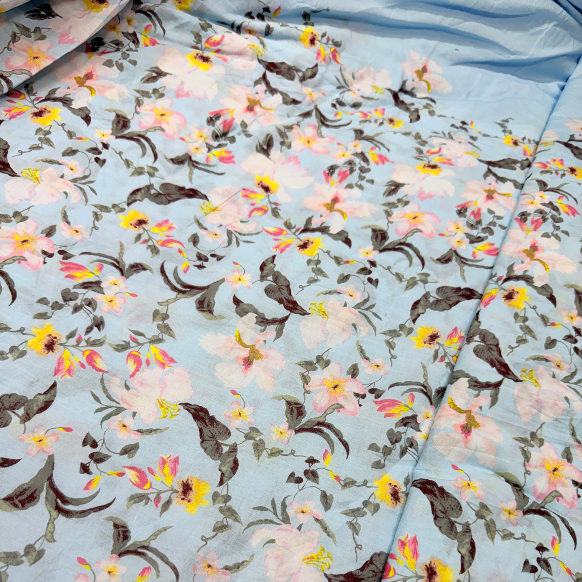 Most Premium Pure Mul Cotton Printed Fabric (Big WIDTH!!)