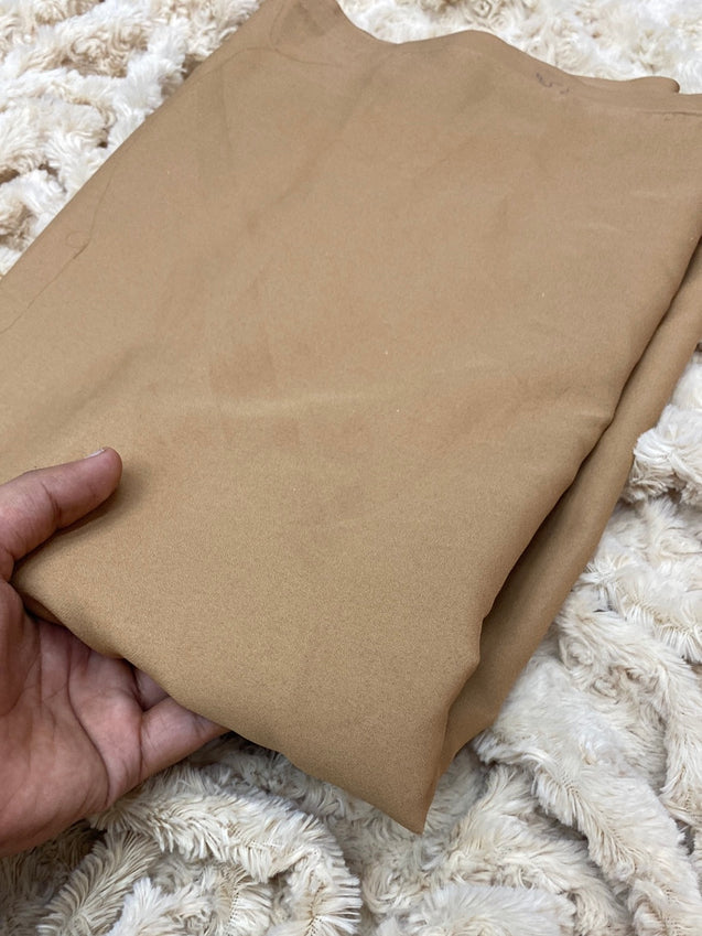 Premium Plain AMERICAN CREPE Fabric On SALE Cut Size Of. 3.50 Meter