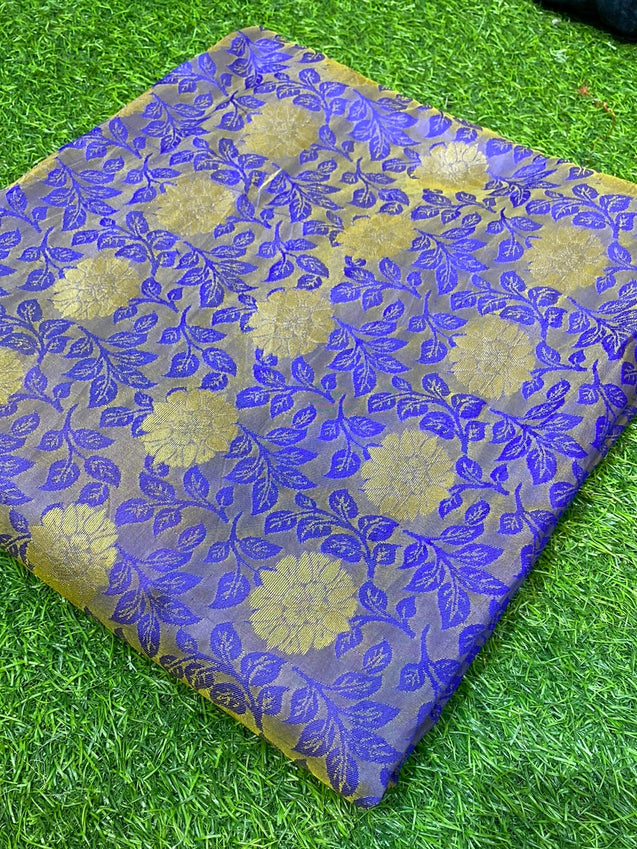 BANARASI BROCADE FABRIC On SALE Cut Size Of 6 Meter