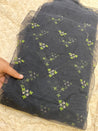 PREMIUM EMBROIDERED NET Fabric On SALE Cut Size Of. 7 Meter