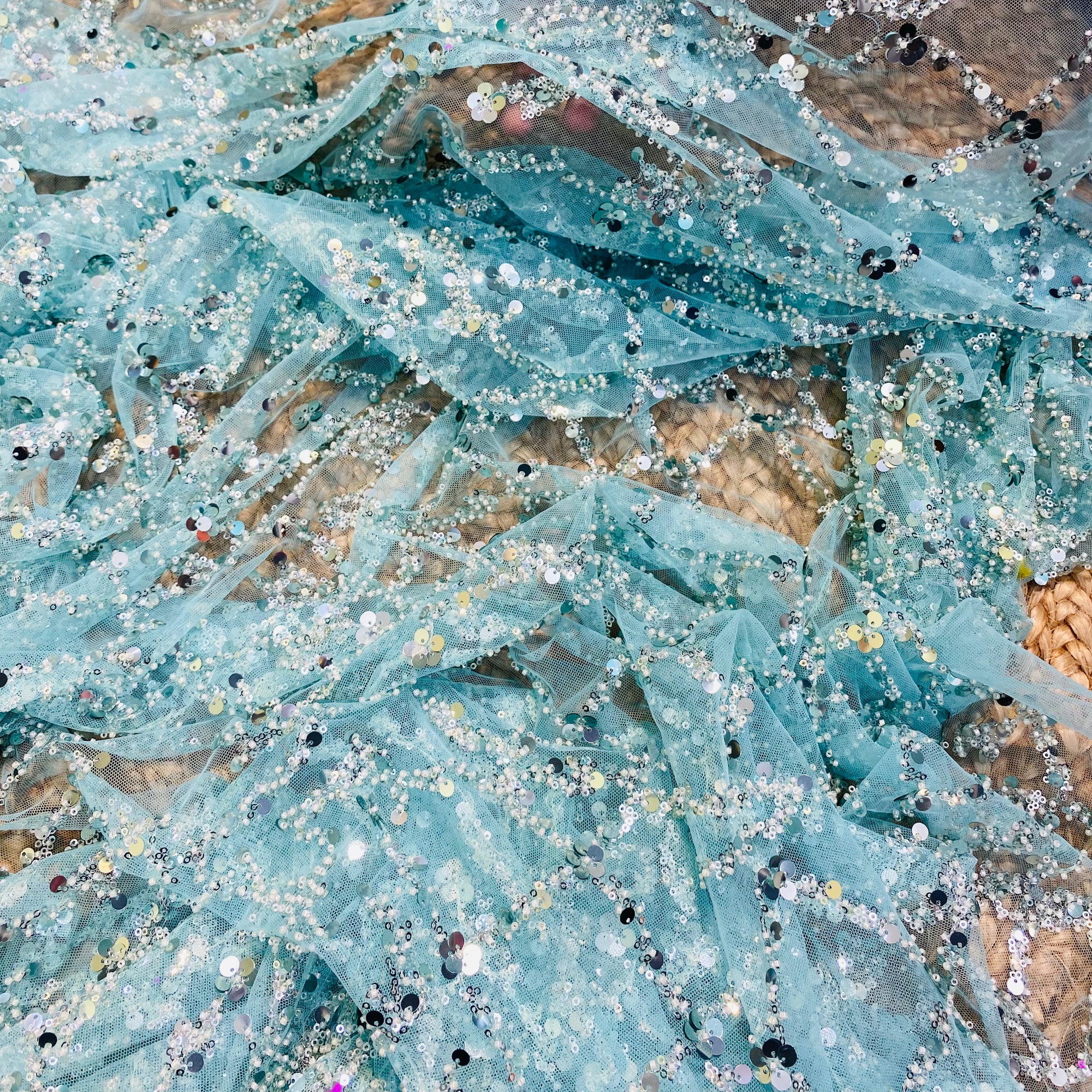 SALE Prices - HANDWORK ❤️ Premium Imported Net Fabric