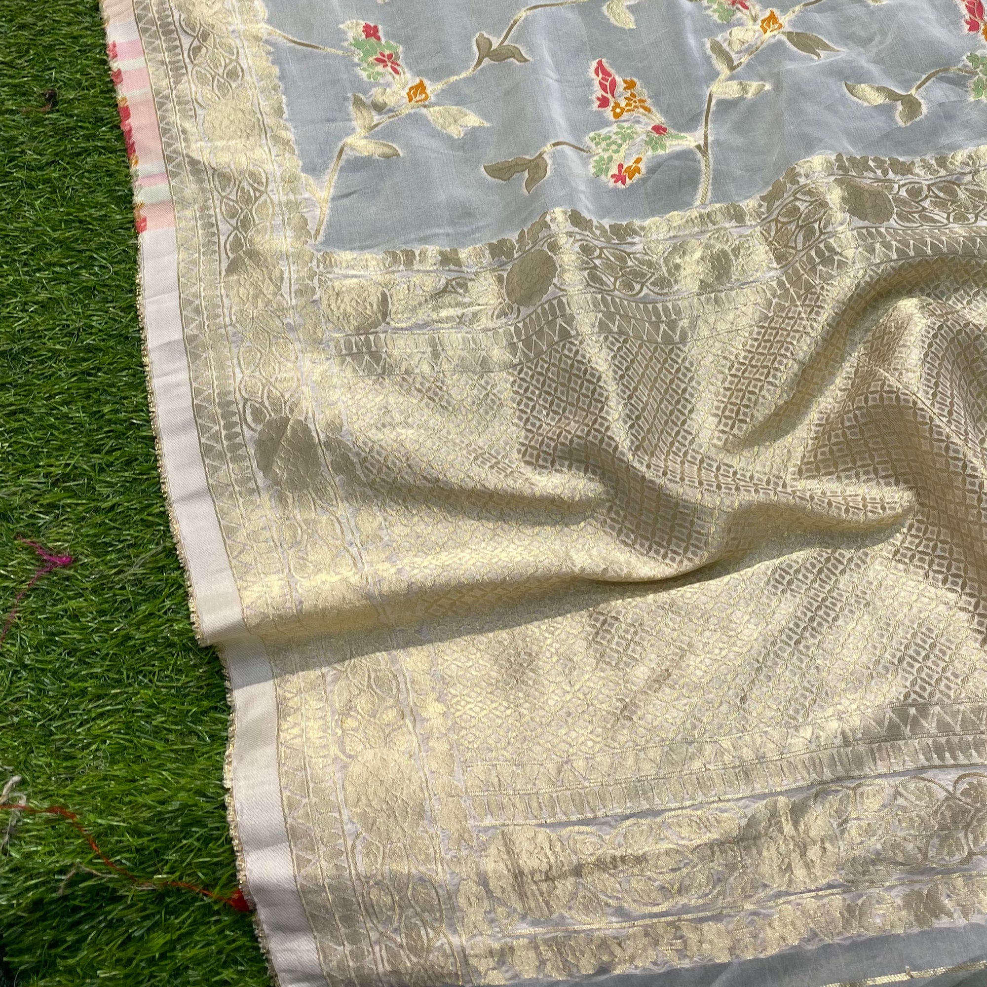 Premium Pure Soft Organza Saree! ♥ On Discount Now