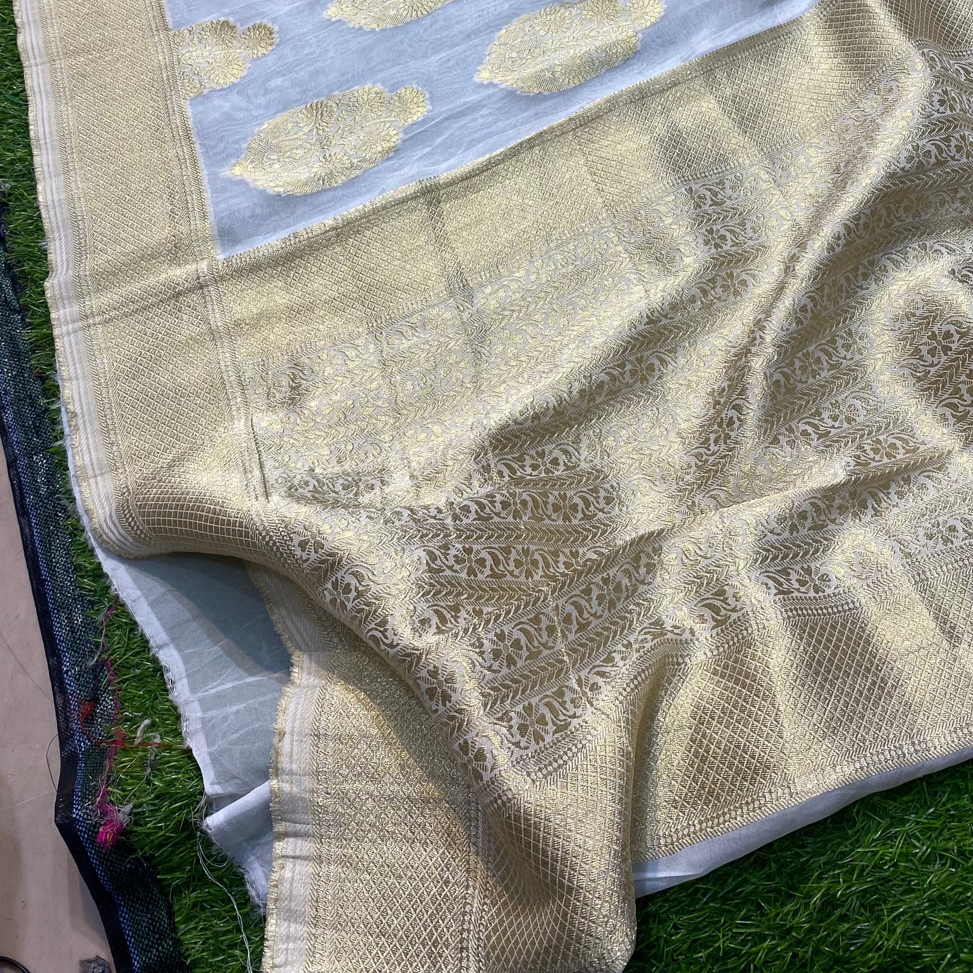 Premium Pure Soft Organza Saree! ♥ On Discount Now