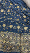 PREMIUM EMBROIDERED GEORGETTE Fabric On SALE Cut Size Of. 1.60 Meter