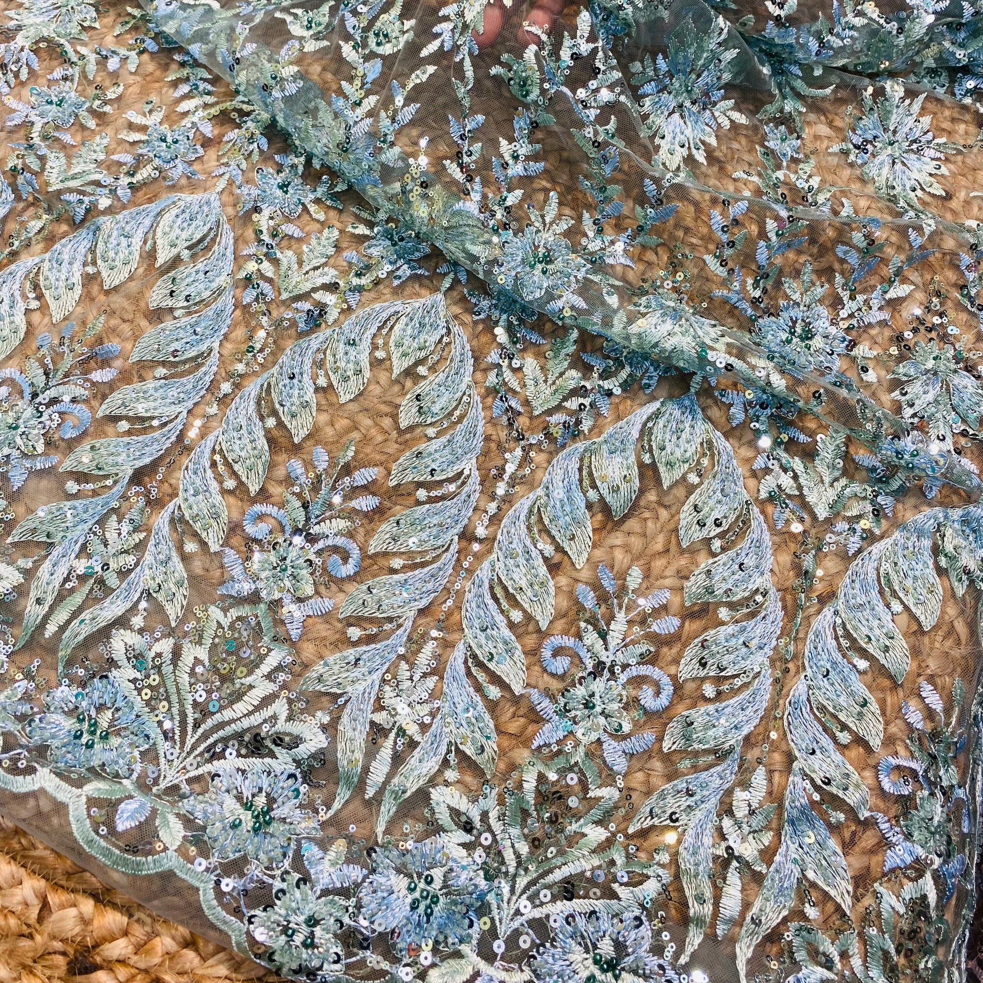 SALE Prices - HANDWORK ❤️ Premium Imported Net Fabric