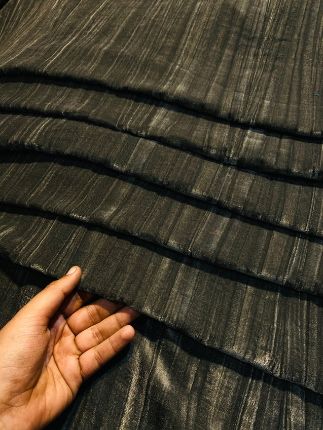 Premium Imported Crushed Velvet 9000 FABRIC - GREY