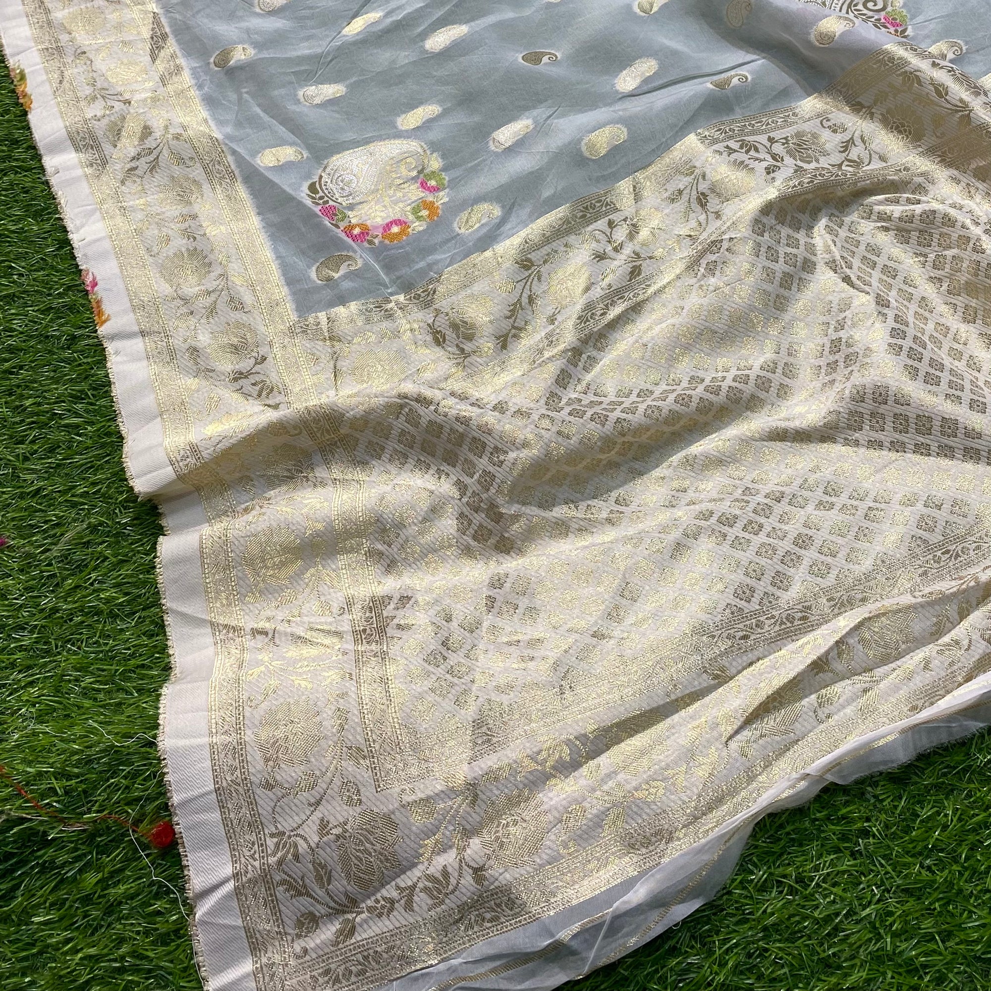 Premium Pure Soft Organza Saree! ♥ On Discount Now