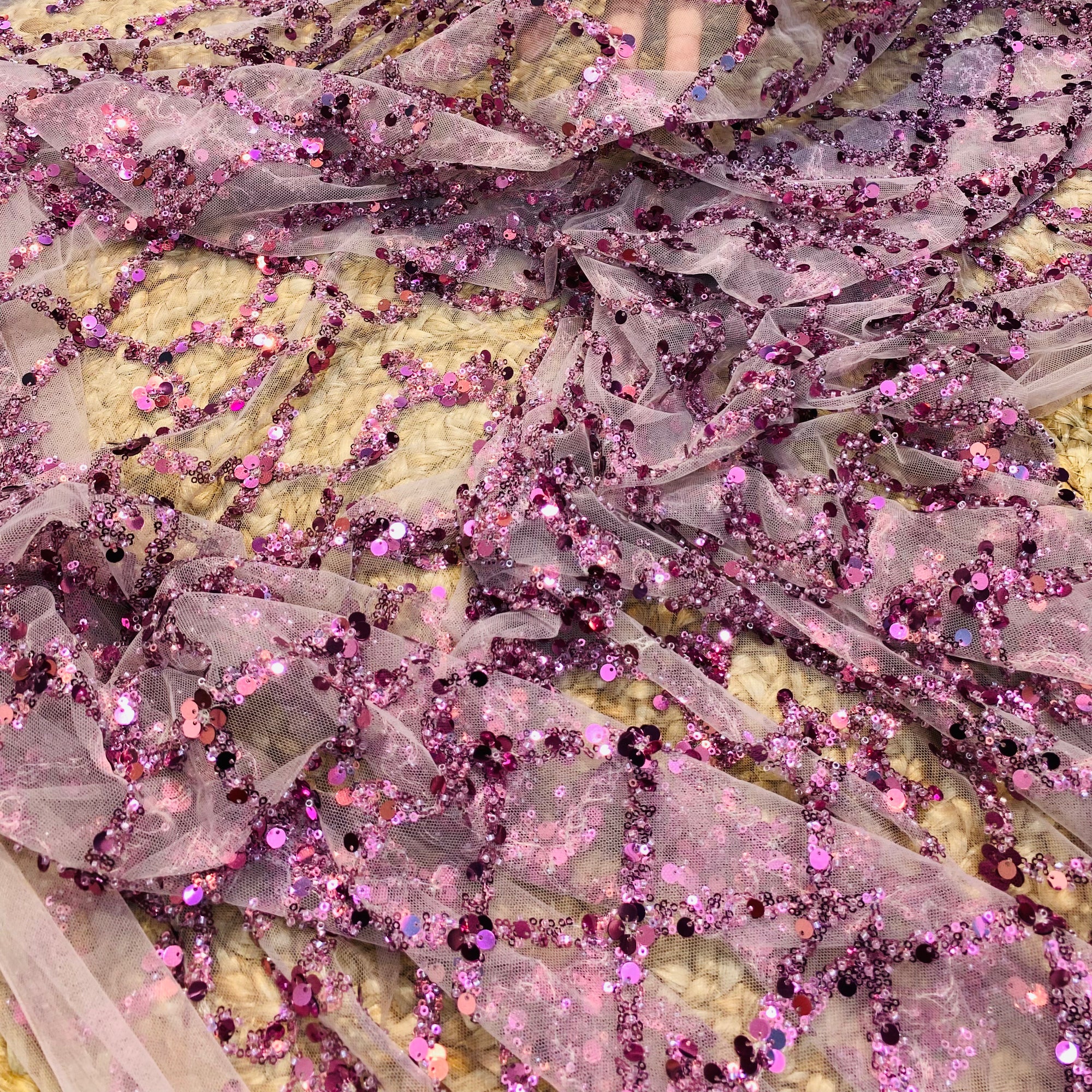 SALE Prices - HANDWORK ❤️ Premium Imported Net Fabric